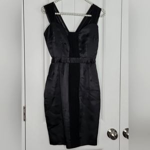 Alexandra Vidal Runway cocktail little black dress.